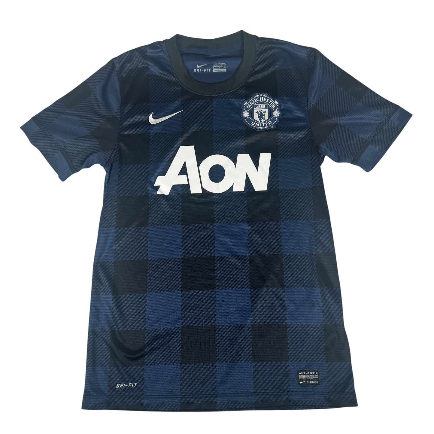 Manchester United 2013/2014 Away Football Shirt Small
