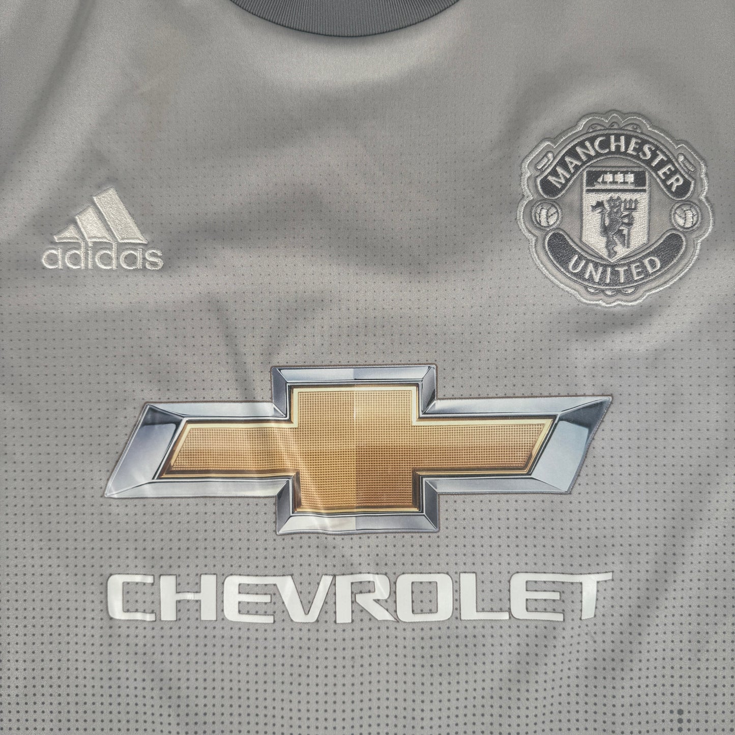 POGBA 6 Manchester United 2017/2018 Third Football Shirt Large