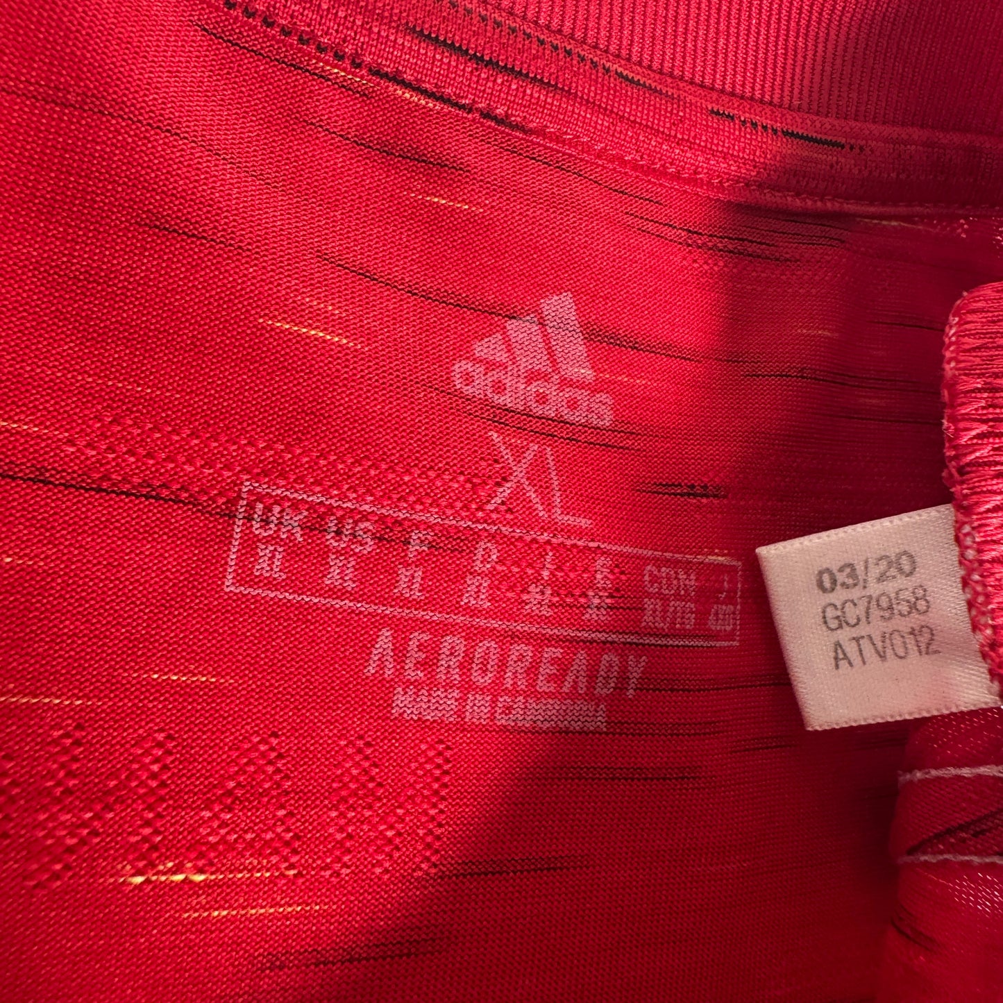 Manchester United 2020/2021 Home Football Shirt XL