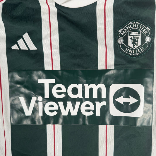 Manchester United 2023/2024 Away Long Sleeve Football Shirt Medium