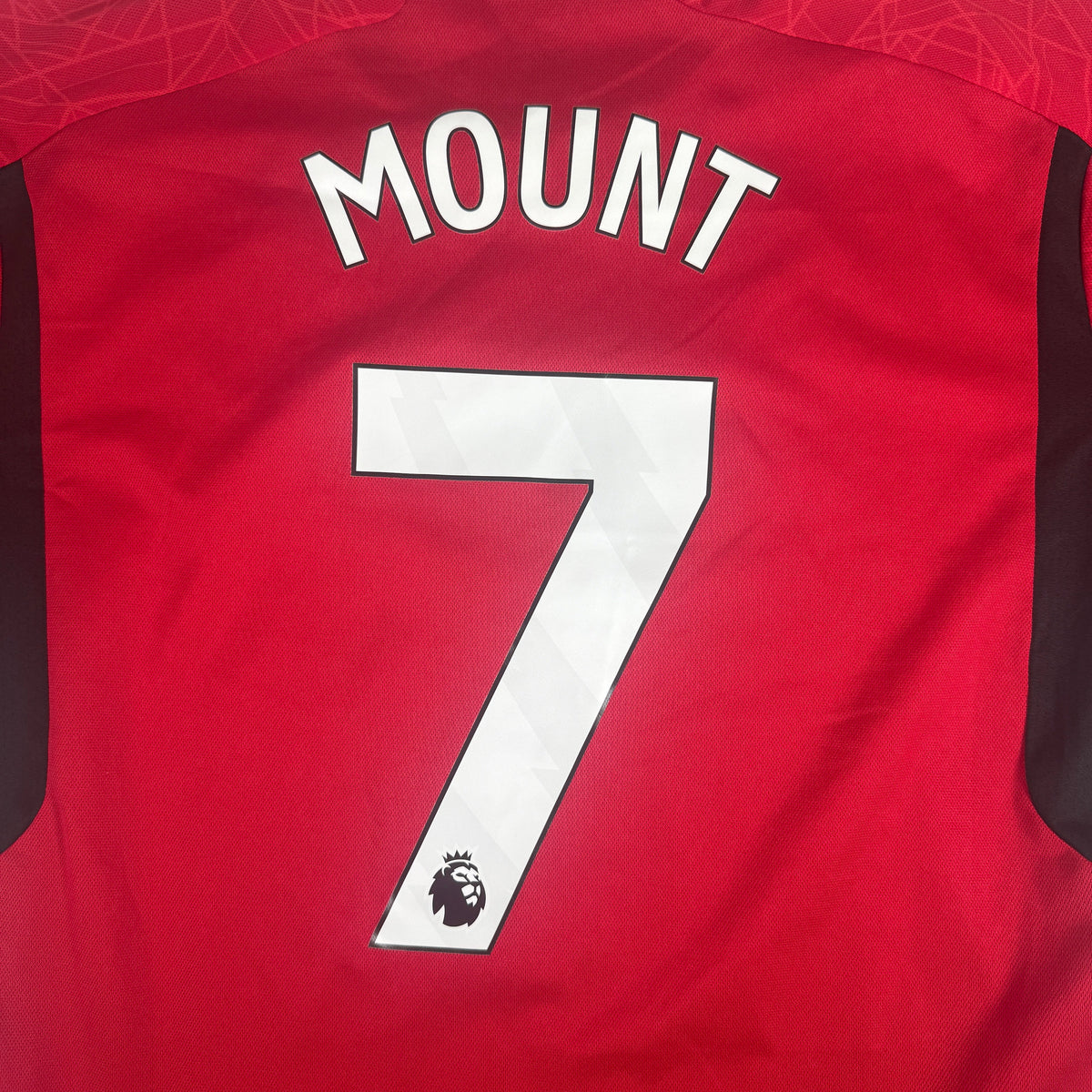 MOUNT 7 Manchester United 2023/2024 Home Football Shirt XL