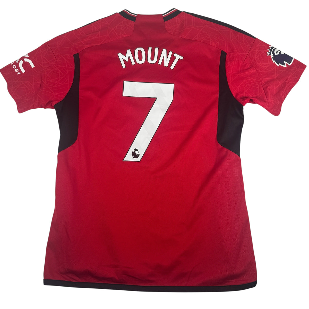 MOUNT 7 Manchester United 2023/2024 Home Football Shirt XL