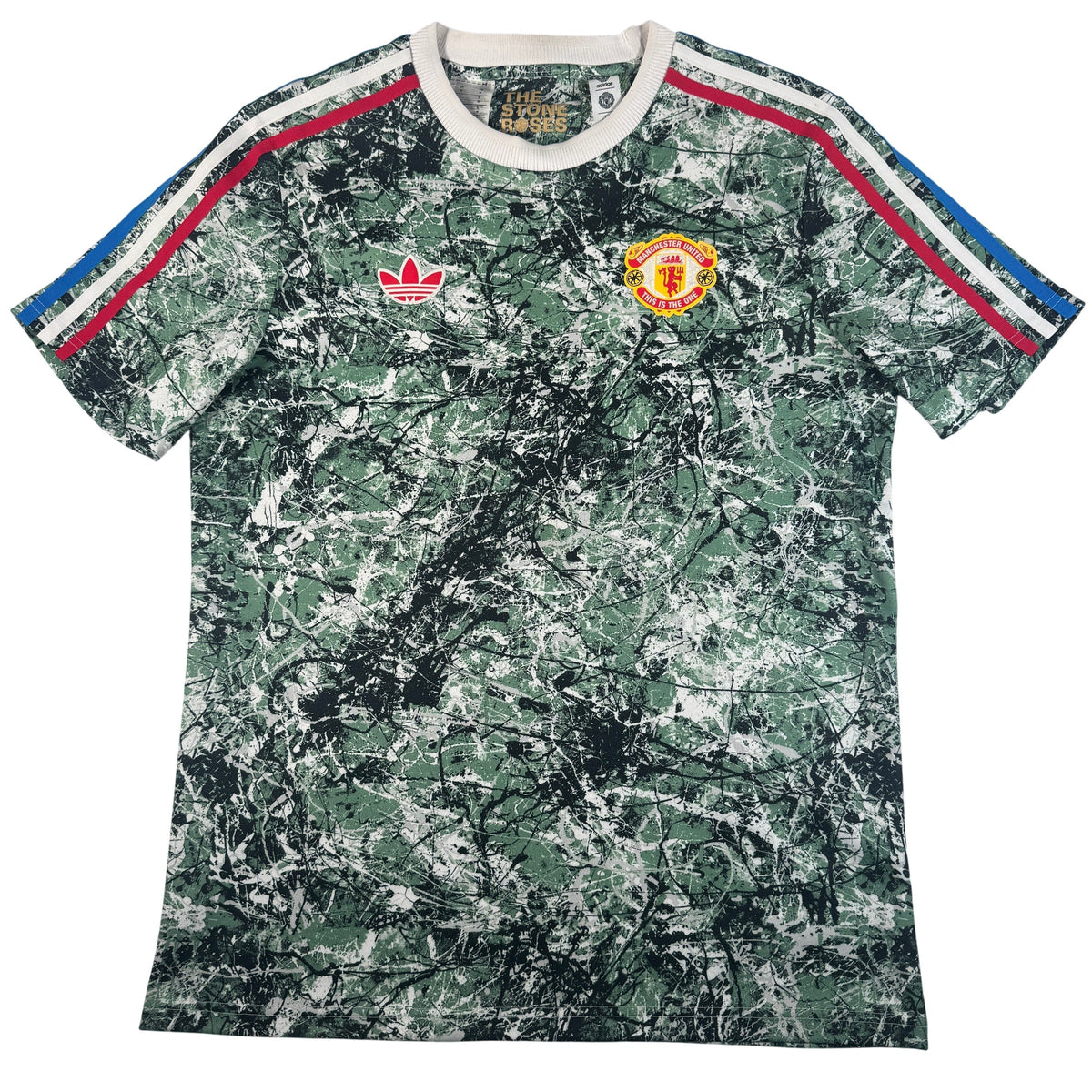 Manchester United 2023/2024 Stone Roses Leisure Football Shirt Medium