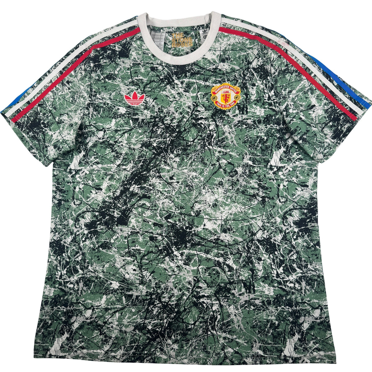 Manchester United 2023/2024 Stone Roses Leisure Football Shirt XL