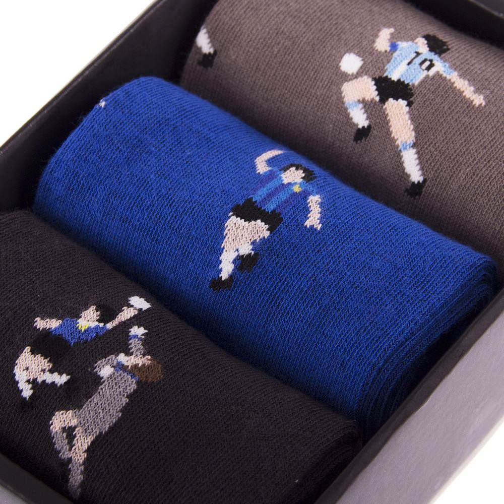 Maradona X COPA Argentina Football Socks Box Set