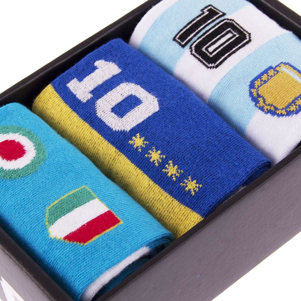 Maradona X COPA Number 10 Football Socks Box Set