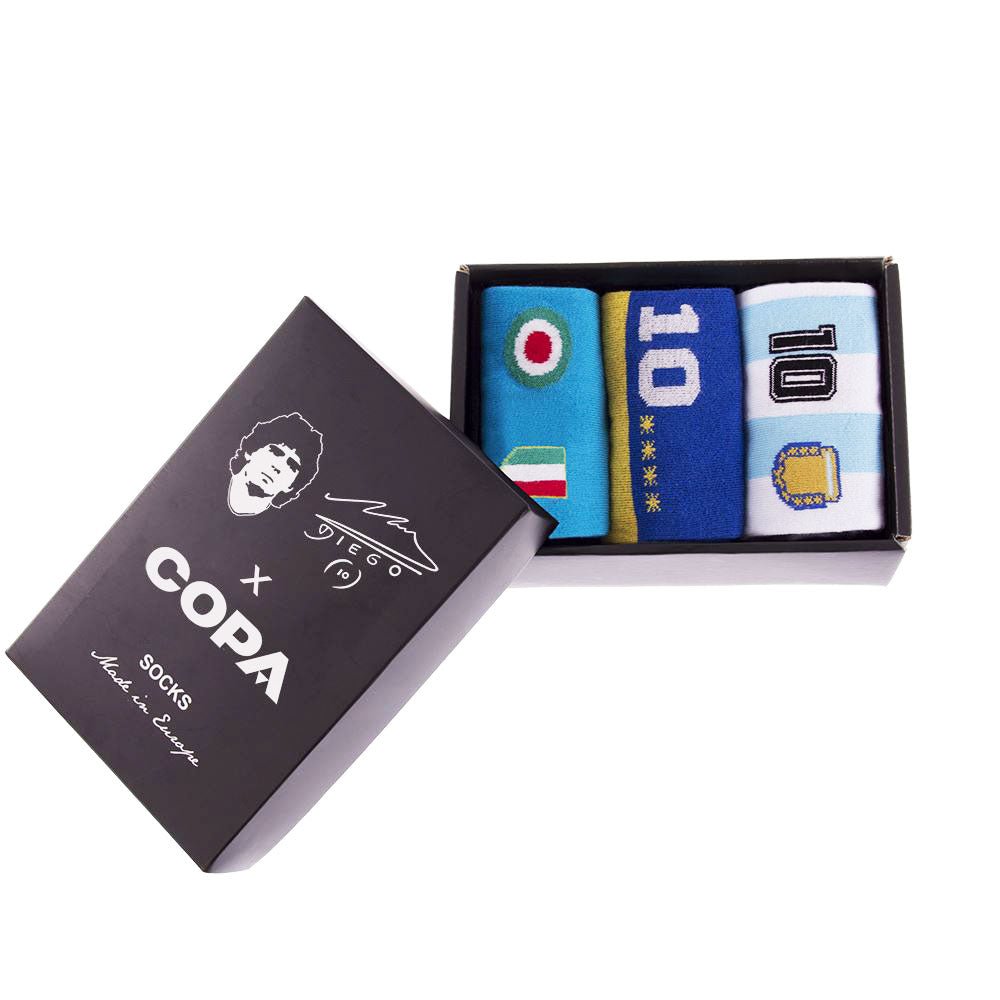 Maradona X COPA Number 10 Football Socks Box Set