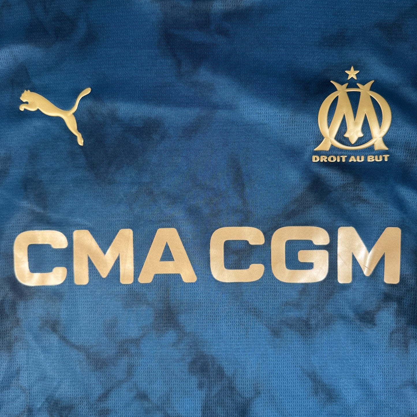 Marseille 2024/2025 Away Football Shirt Large