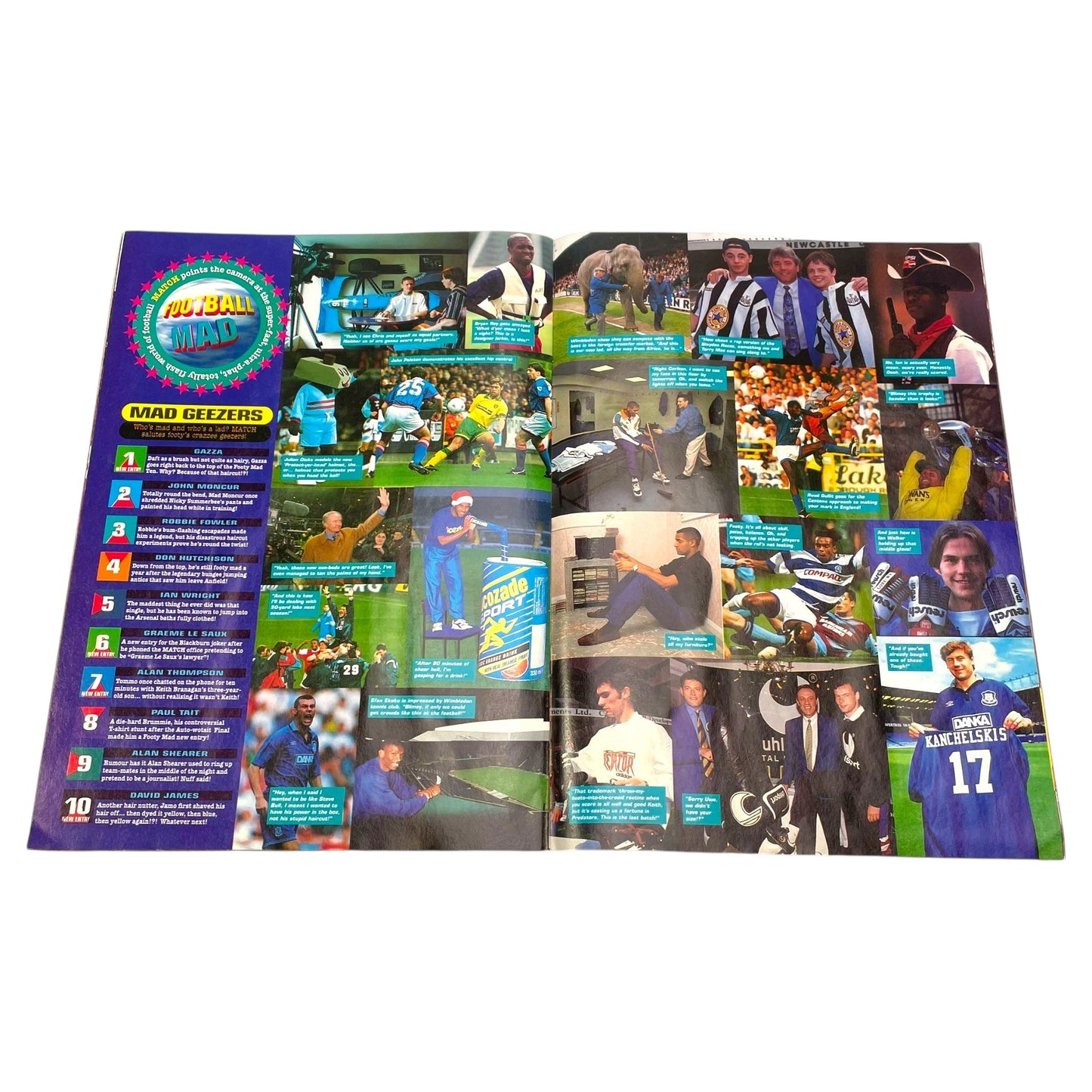 Match Footy Mad 1995/96 Sticker Album (Complete)
