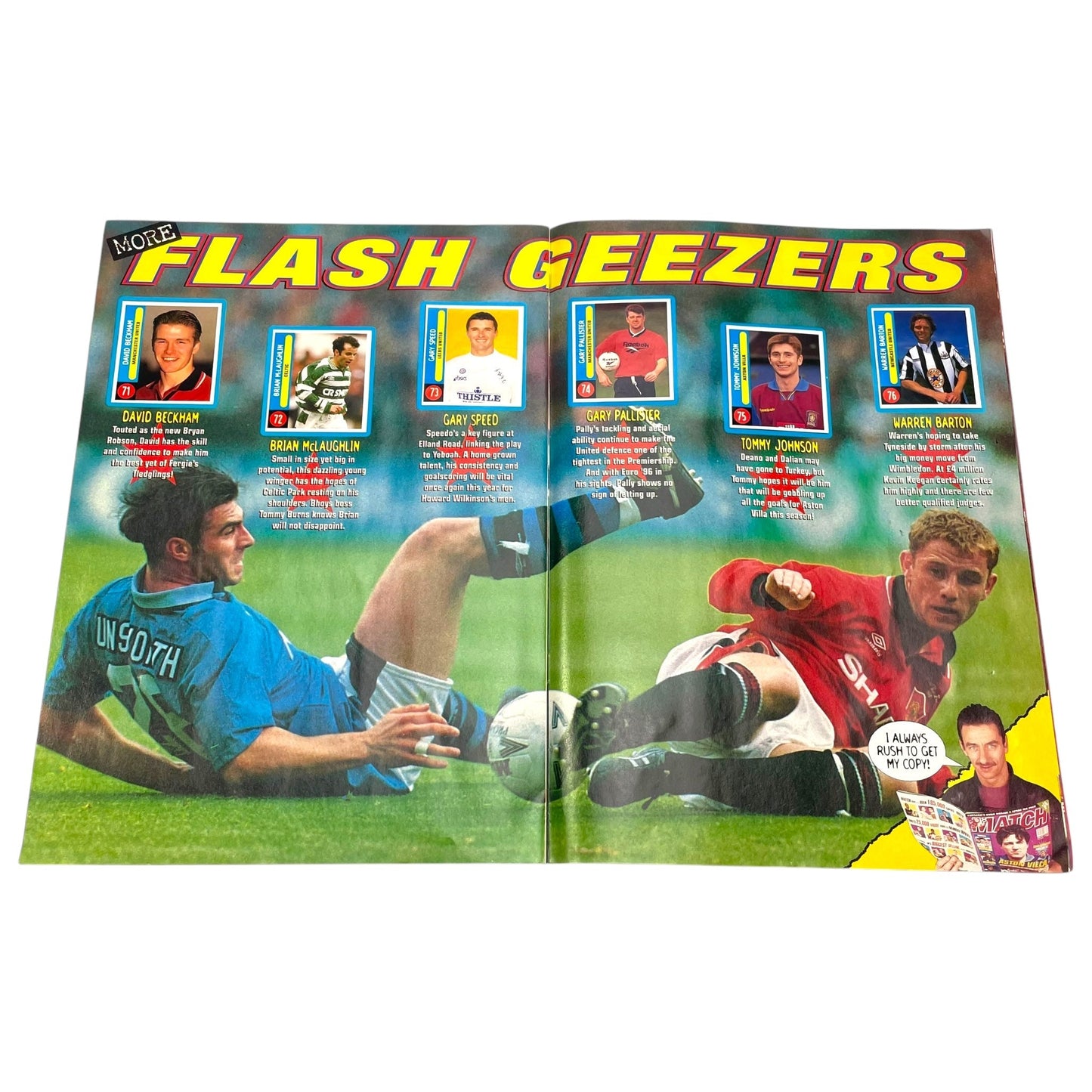 Match Footy Mad 1995/96 Sticker Album (Complete)