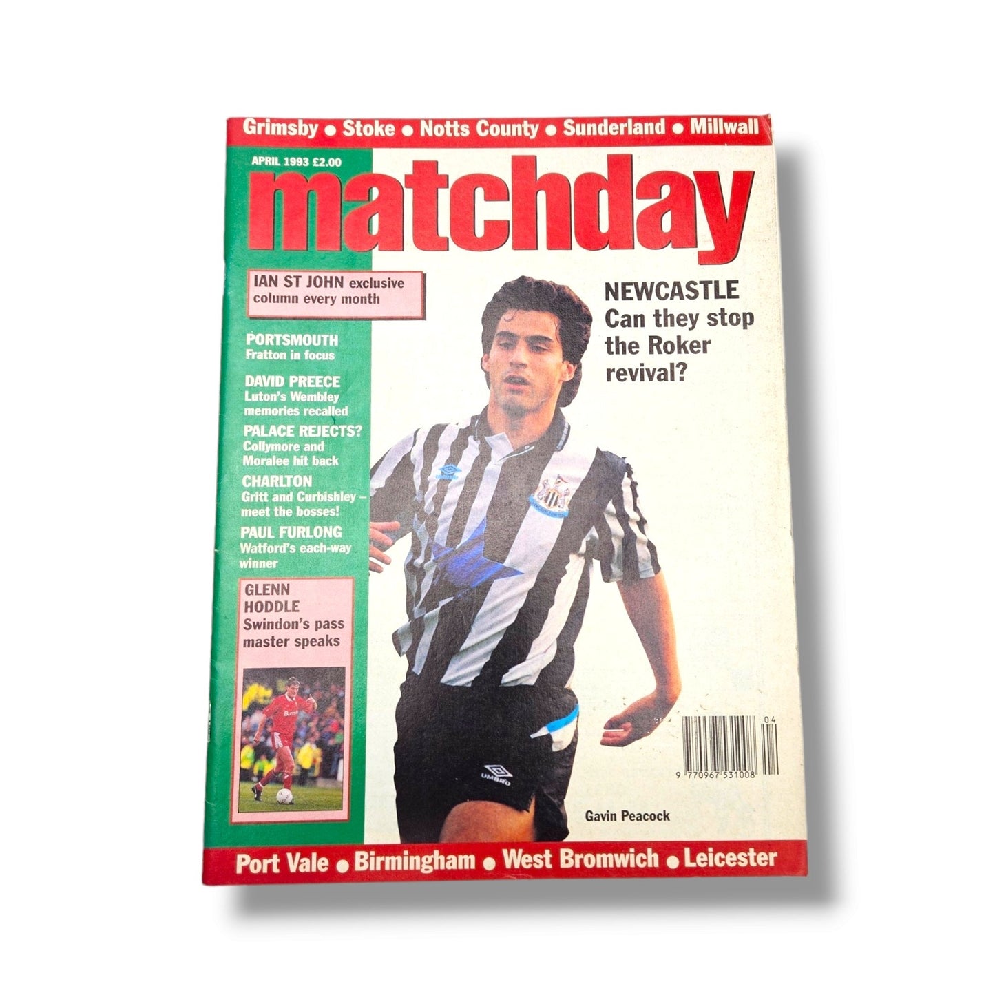 Matchday Football Magazine: 1993 Bundle (8 x Issues)