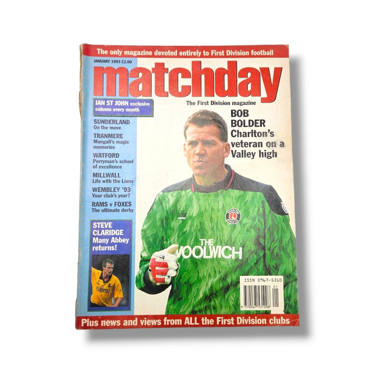 Matchday Football Magazine: 1993 Bundle (8 x Issues)