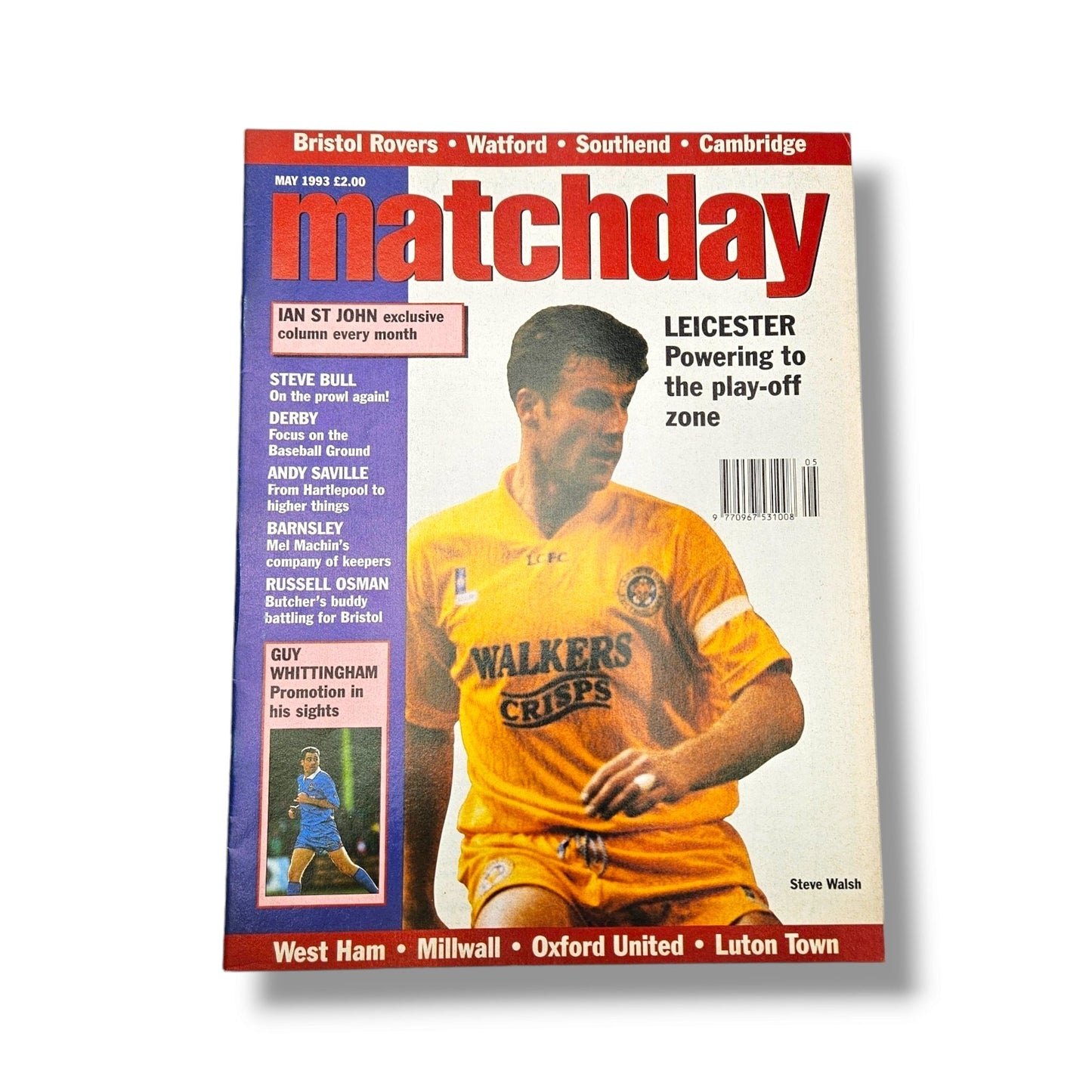 Matchday Football Magazine: 1993 Bundle (8 x Issues)