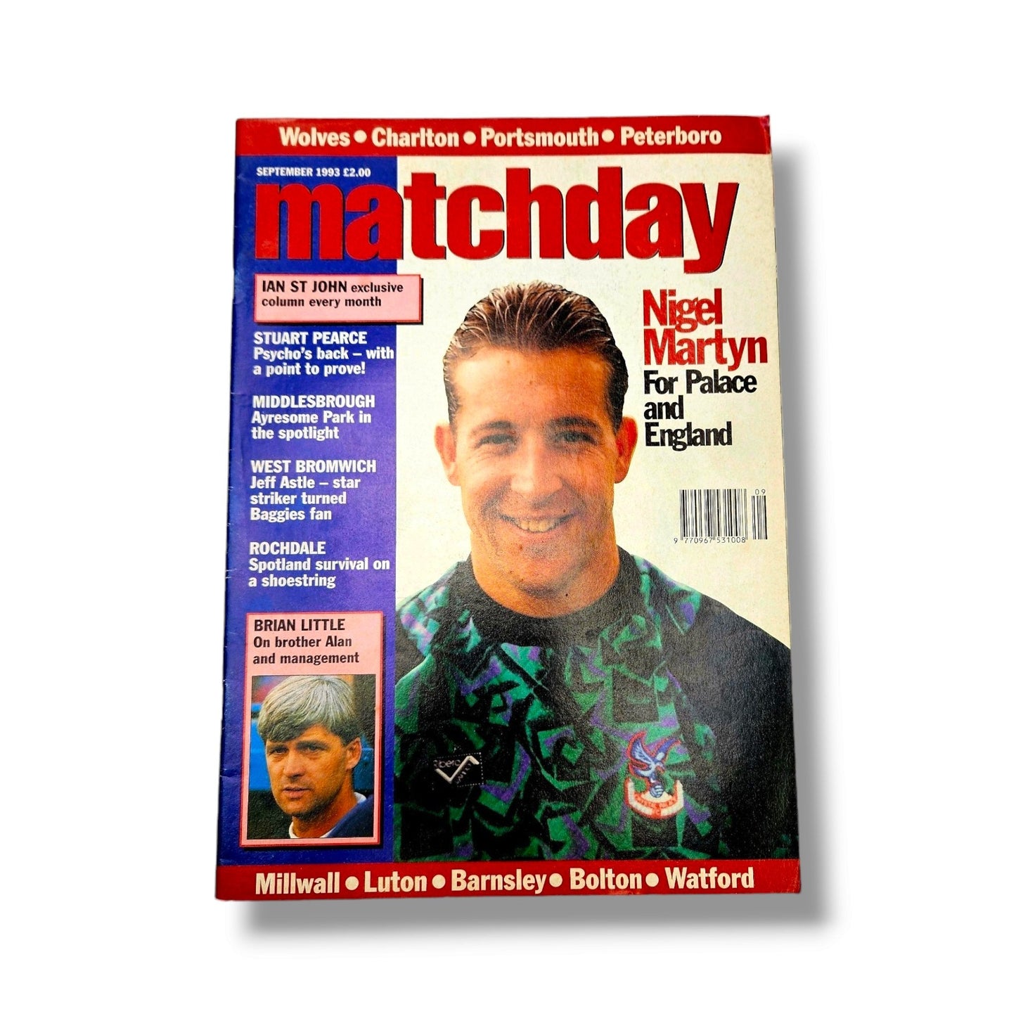Matchday Football Magazine: 1993 Bundle (8 x Issues)