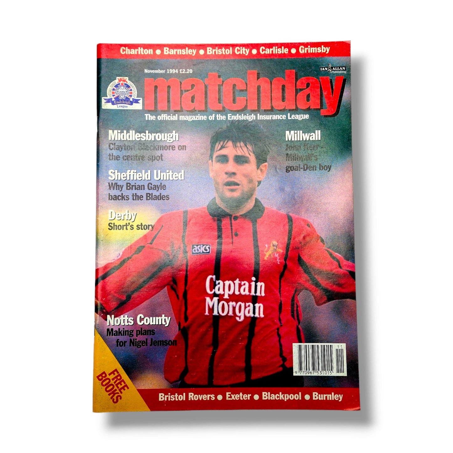 Matchday Football Magazine: 1994 Bundle (9 x Issues)