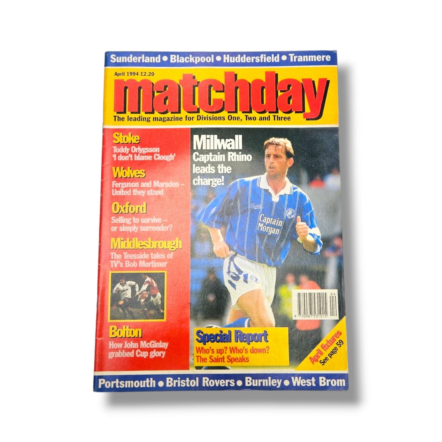 Matchday Football Magazine: 1994 Bundle (9 x Issues)