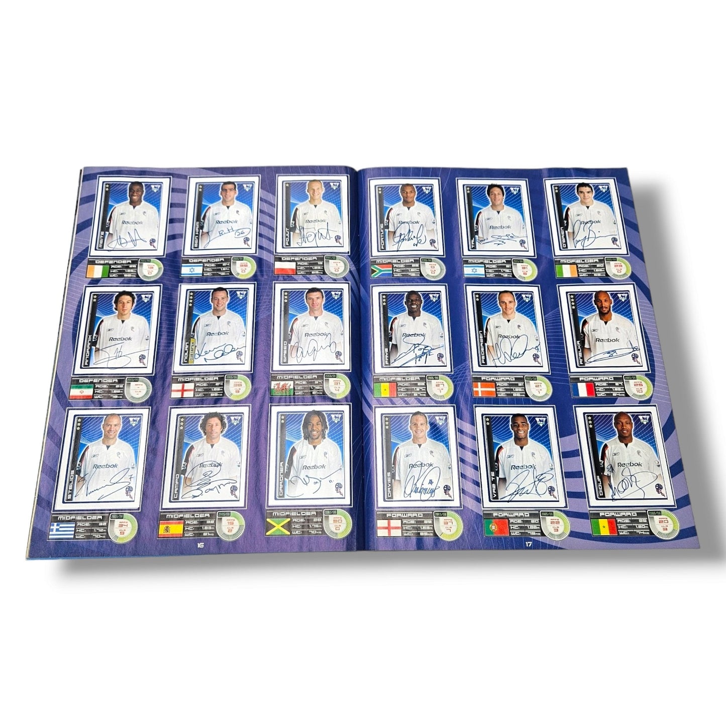 Merlin's FA Premier League Sticker Collection 2007 (85% Complete)