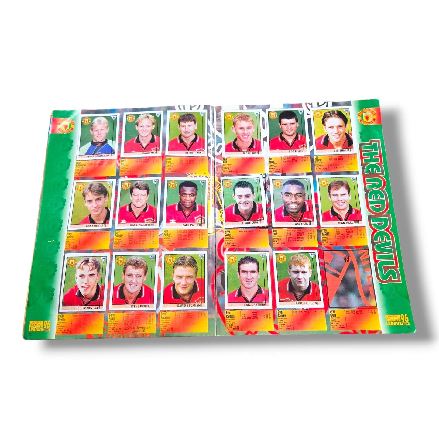 Merlin's Premier League Sticker Collection 1996 (90% Complete)