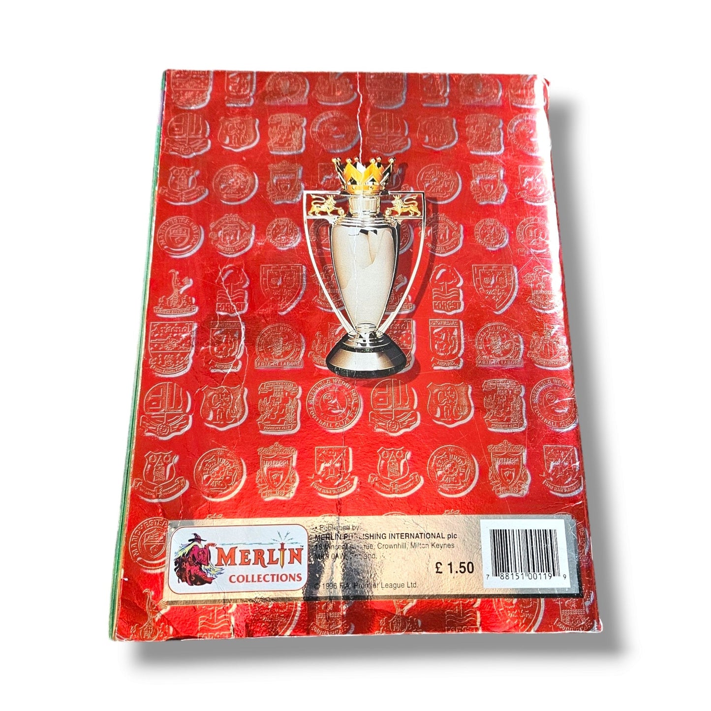 Merlin's Premier League Sticker Collection 1996 (90% Complete)