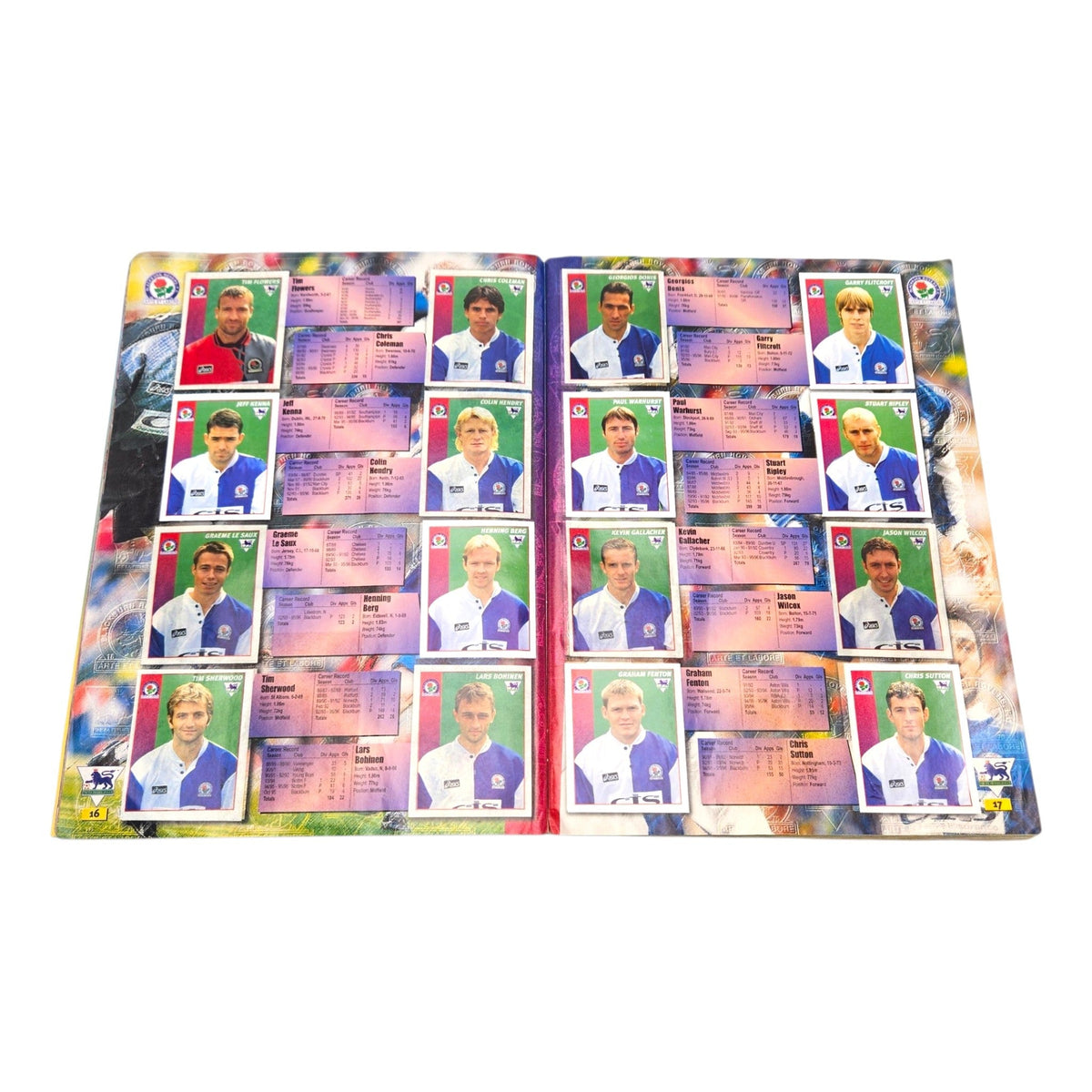 Merlin's Premier League Sticker Collection 1997 (100% Complete)