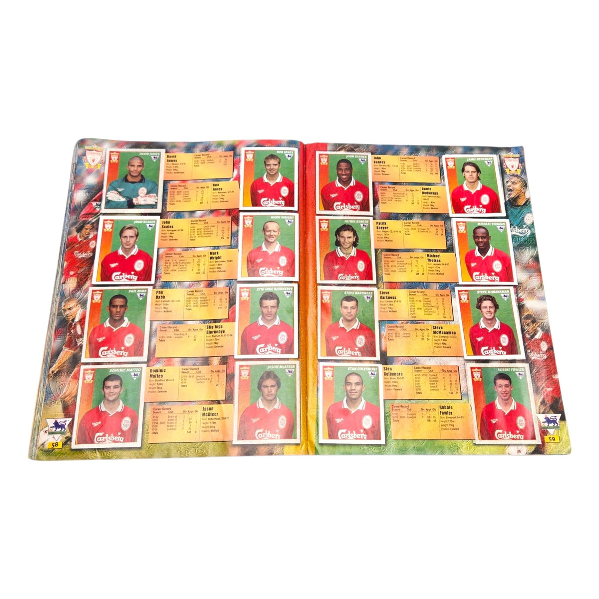 Merlin's Premier League Sticker Collection 1997 (100% Complete)
