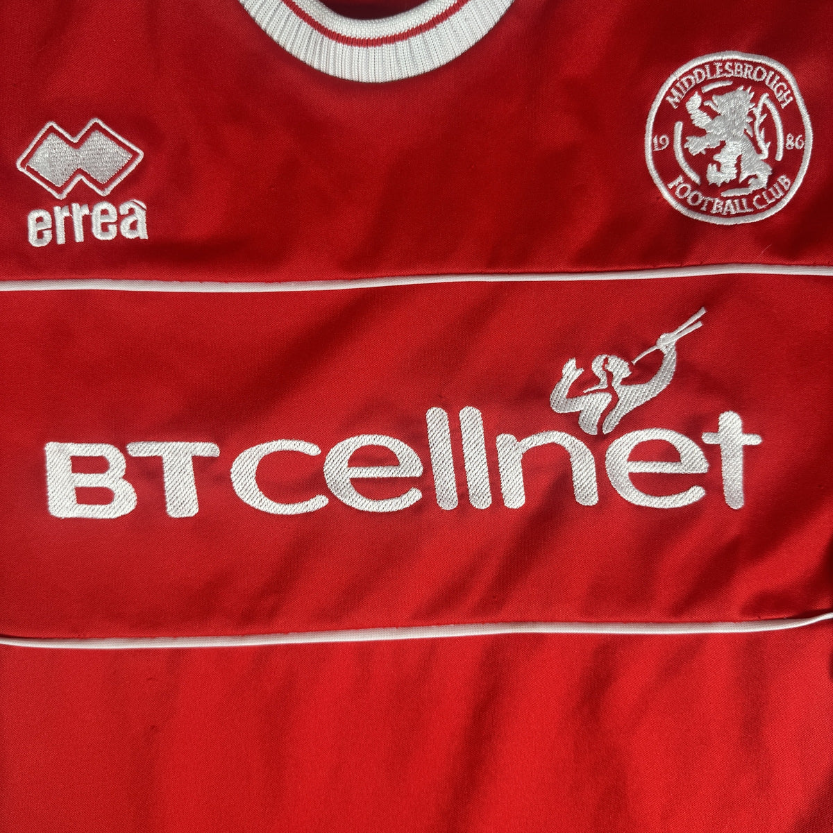 Middlesbrough 2000/2001 Home Football Shirt Small