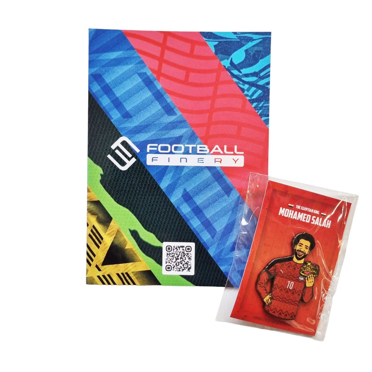 Mohamed Salah - Egyptian King Football Icon Pin Badge