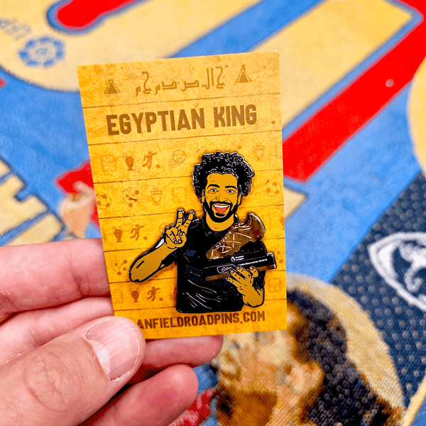 Mohamed Salah - Liverpool Golden Boot (Away) Icon Pin Badge