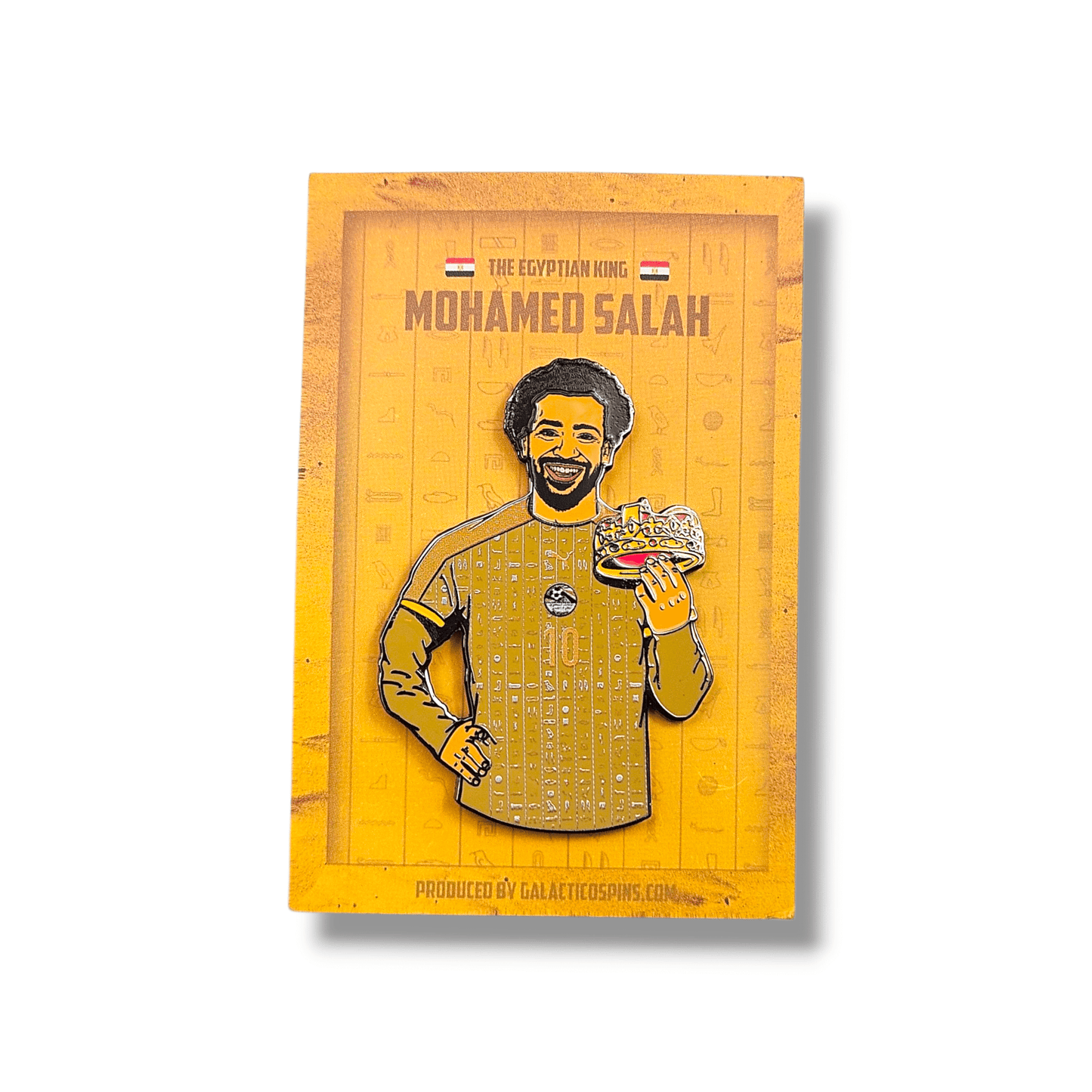Mohamed Salah - The Egyptian King Icon Pin Badge