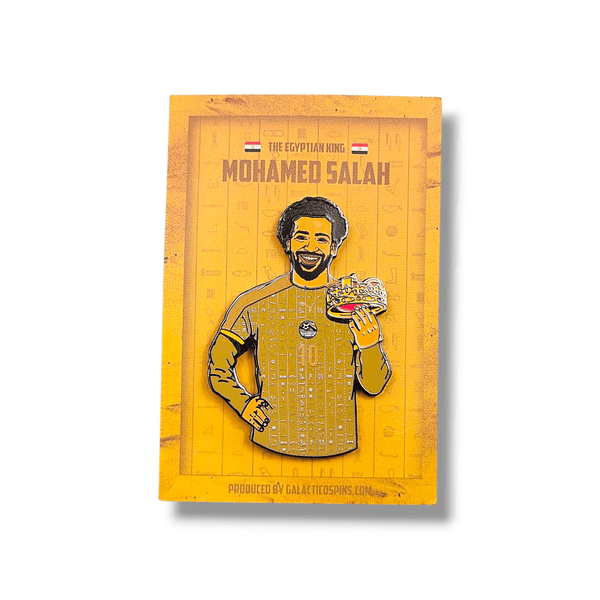 Mohamed Salah - The Egyptian King Icon Pin Badge