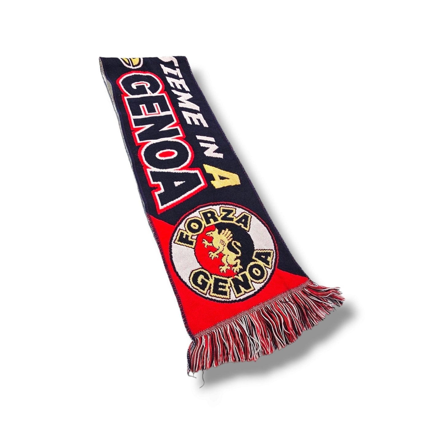 SSC Napoli x Genoa Vintage Football Scarf (Half & Half)