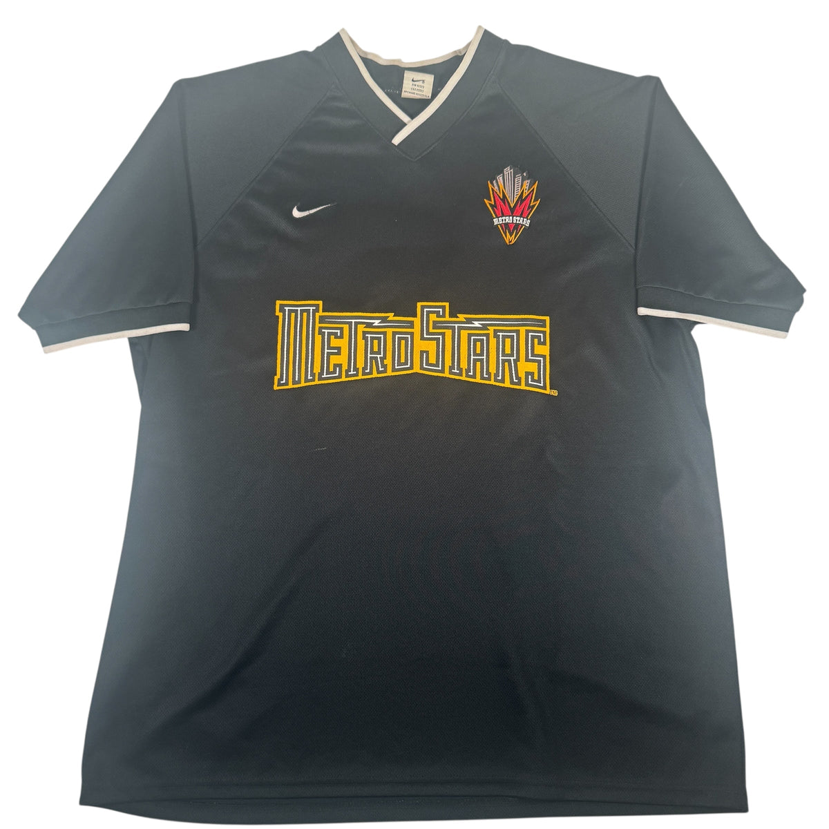 New York Red Bulls/MetroStars 1996/1997/1998 Training Football Shirt XL