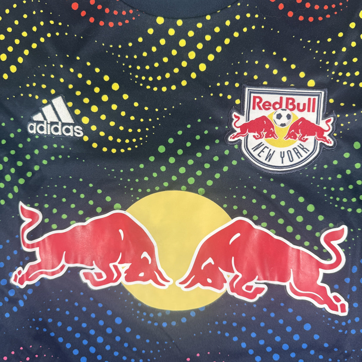 New York Red Bulls 2019/2020 Pre-Match Pride Training Football Shirt XL