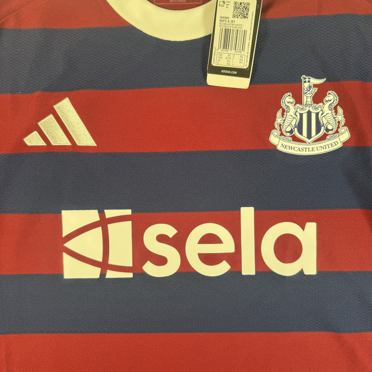 Newcastle United 2024/2025 Away Football Shirt 3XL BNWT