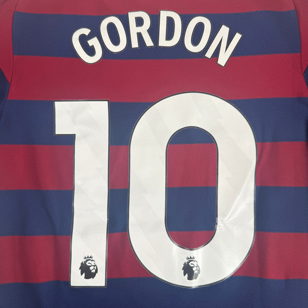 GORDON 10 Newcastle United 2024/2025 Away Football Shirt Medium