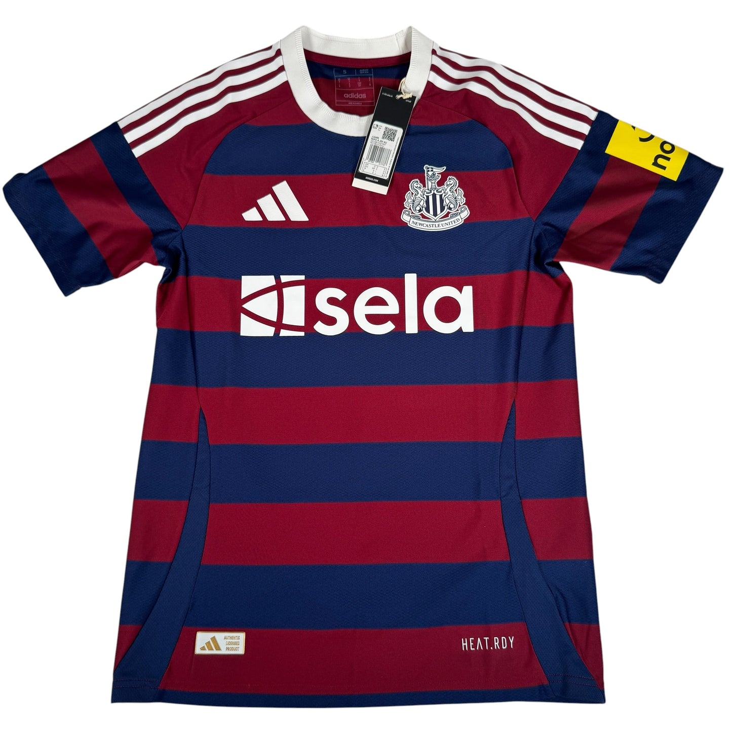 Newcastle United 2024/2025 Away Heat.RDY Football Shirt Small BNWT BNIB
