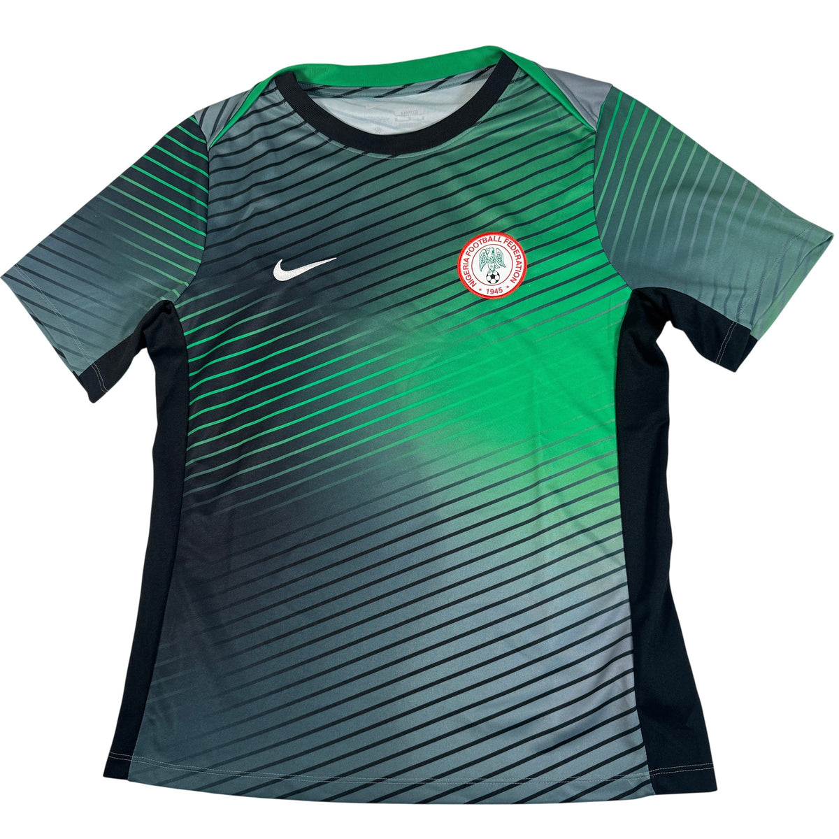 Nigeria 2022/2023/2024 Pre-Match Training Football Shirt Medium