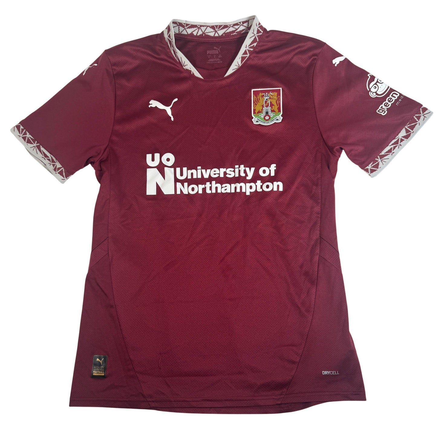 Northampton Town 2024/2025 Home Football Shirt Medium