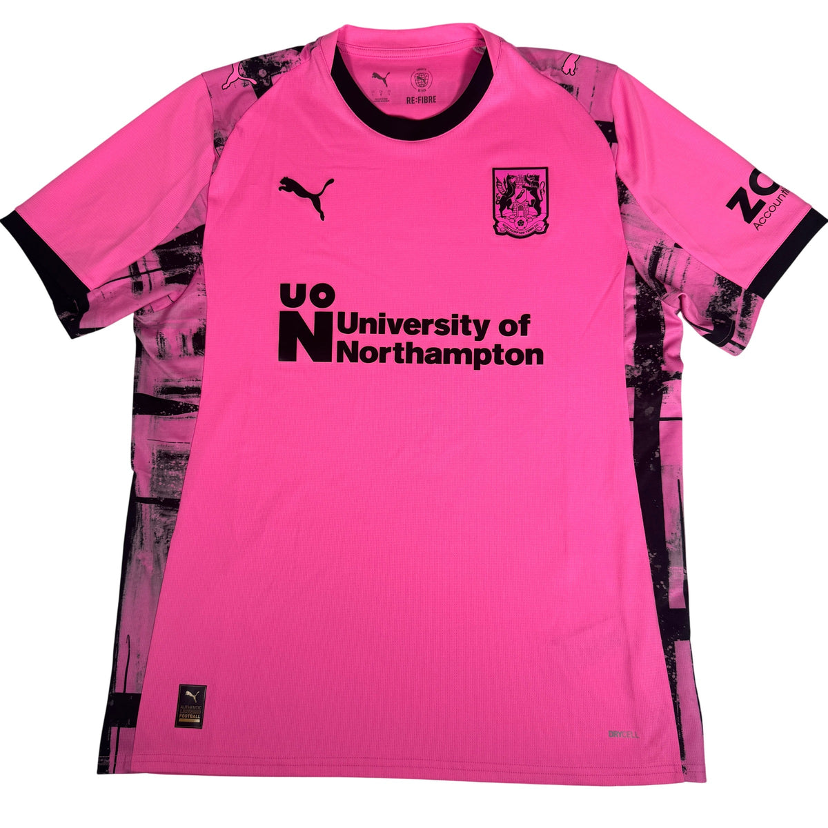 Northampton Town 2025/2026 Away Football Shirt Large