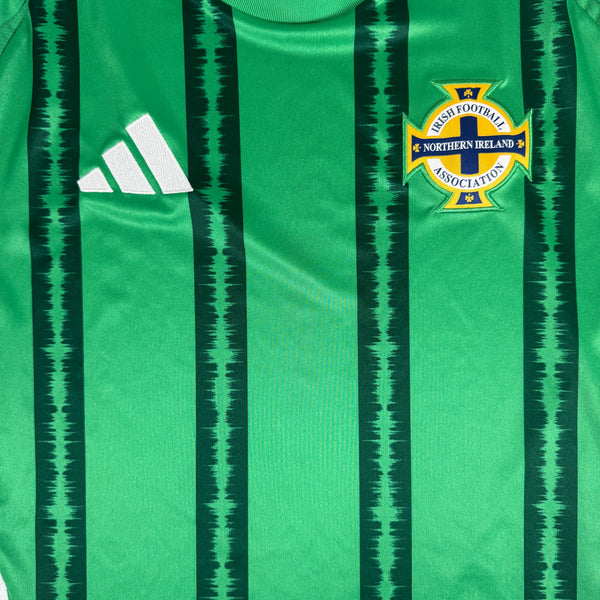 Northern Ireland 2024/2025 Home Football Shirt Large