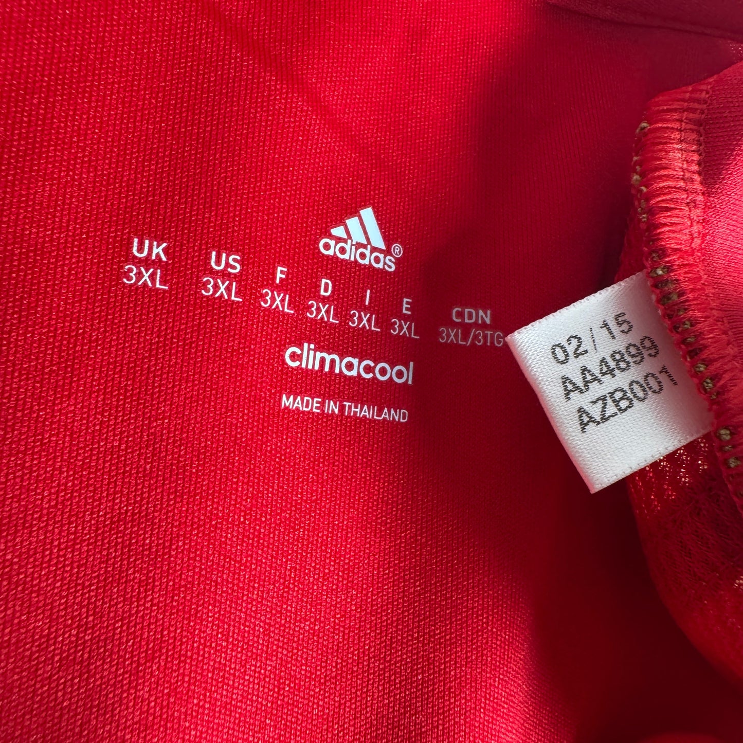Nottingham Forest 2015/2016 Home Football Shirt 3XL