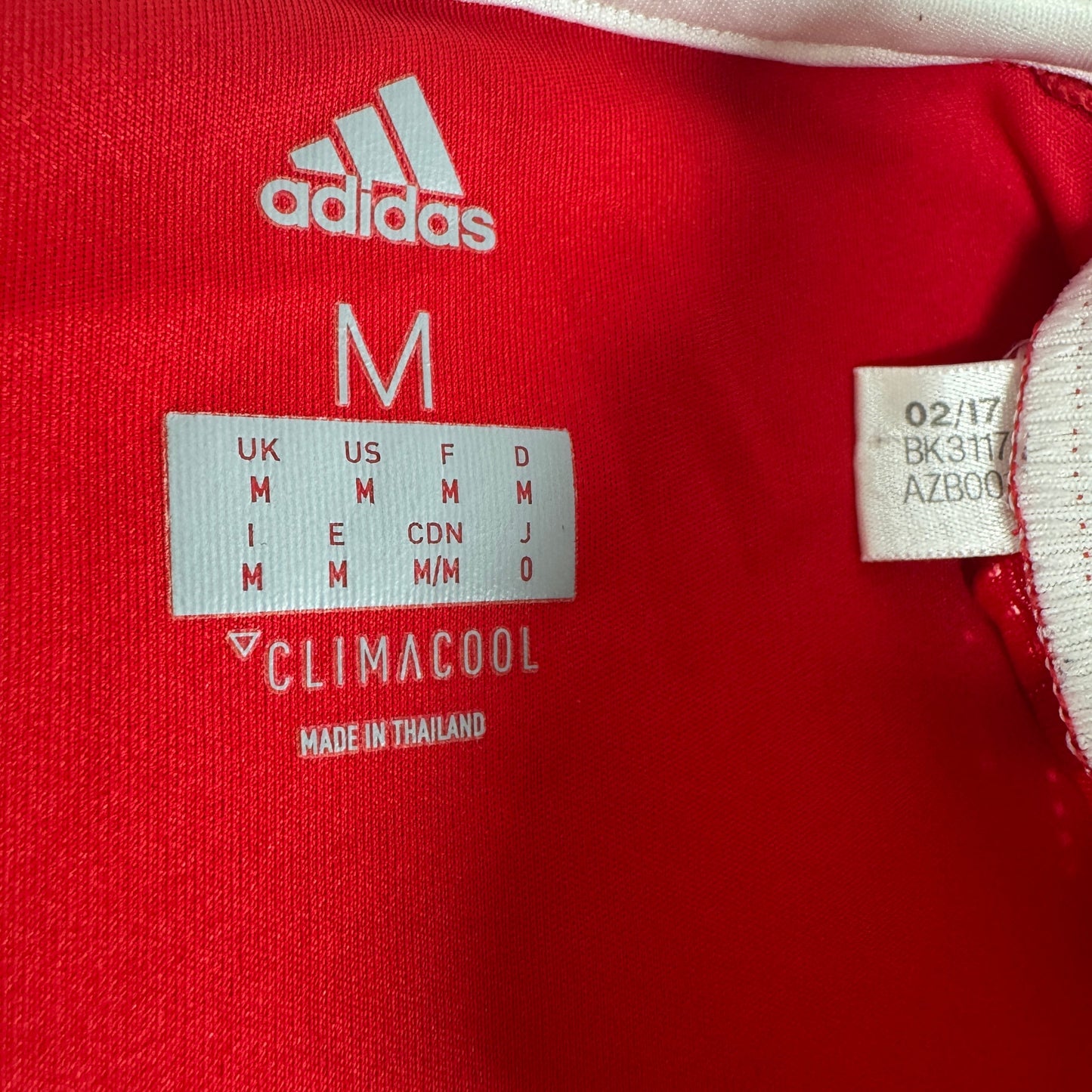 Nottingham Forest 2017/2018 Home Football Shirt Medium
