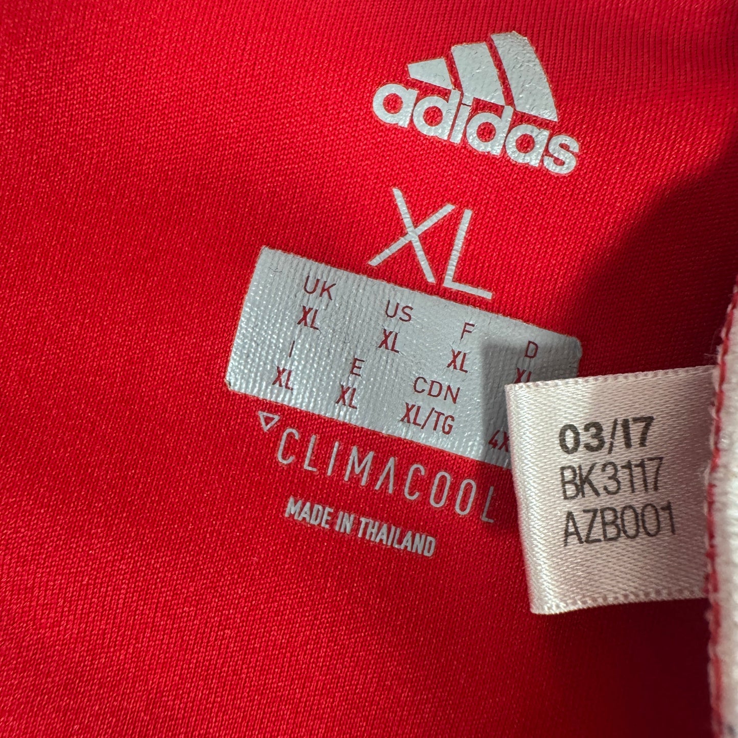 Nottingham Forest 2017/2018 Home Football Shirt XL