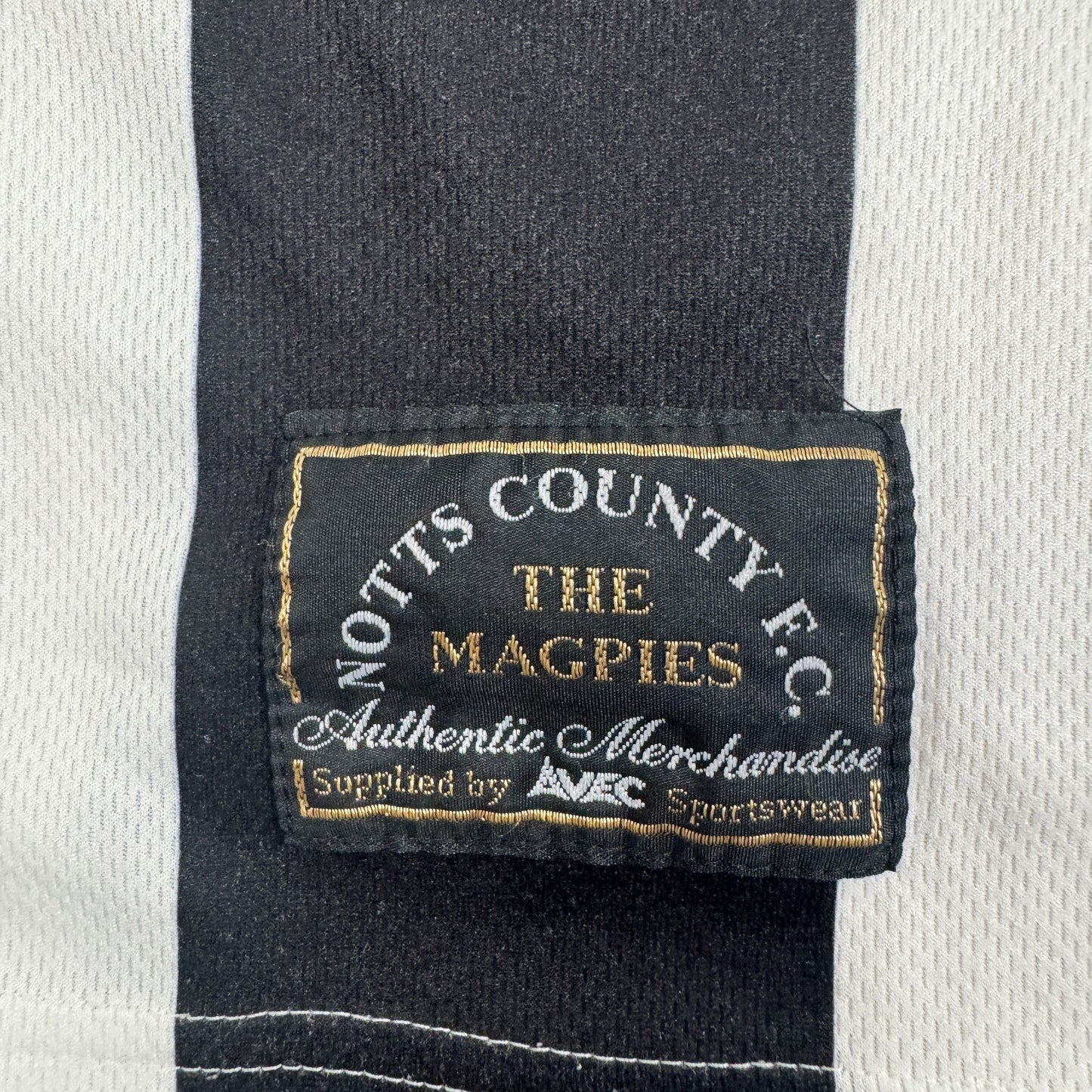 Notts County 1997/1998/1999 Home Football Shirt Large