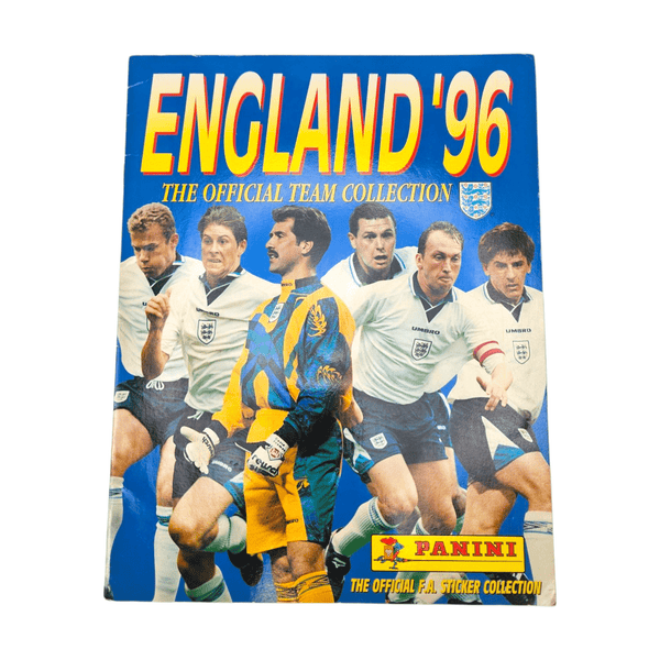 Panini Official 1996 England Team FA Sticker Book (Complete)