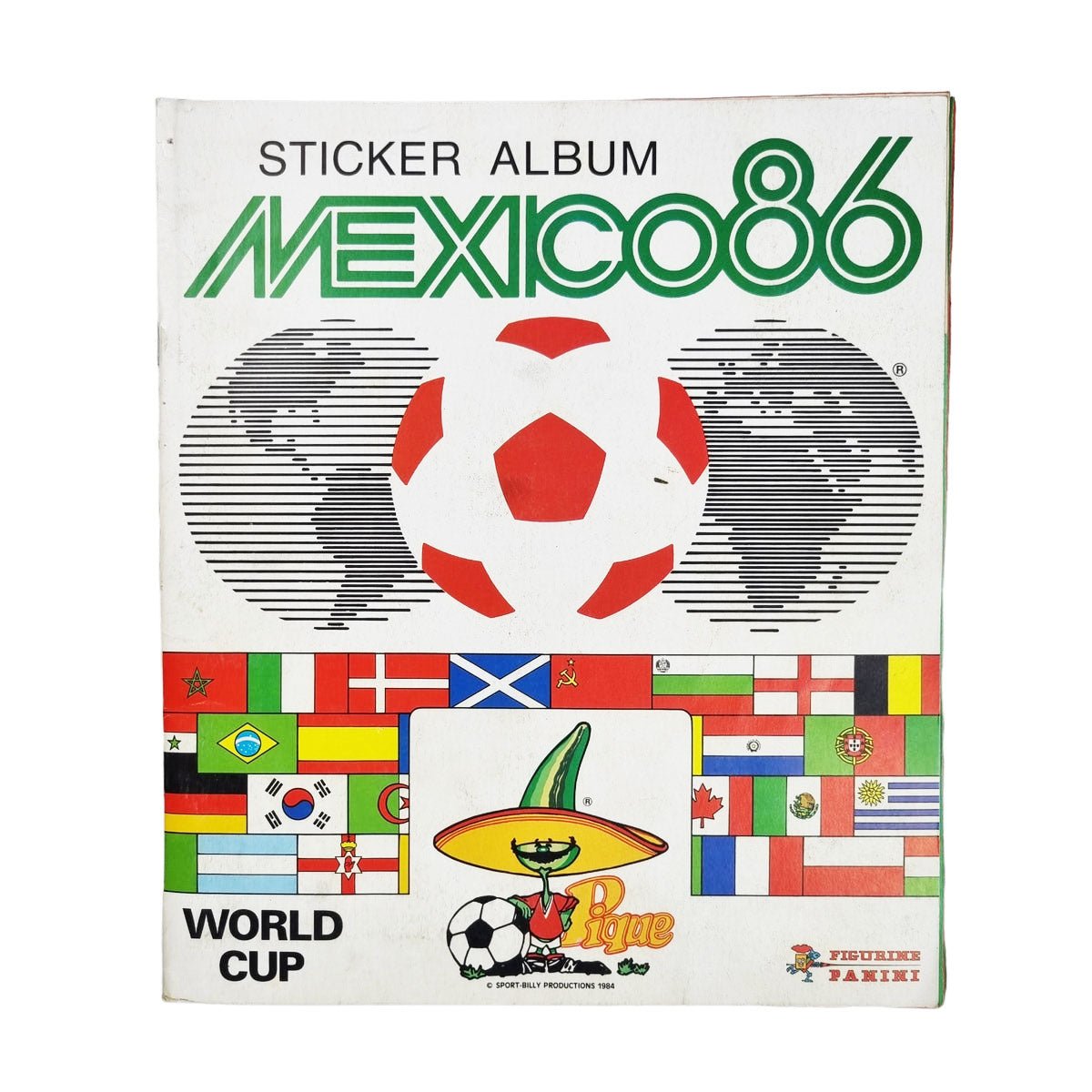 Panini Sticker Album Mexico 86 (Complete)