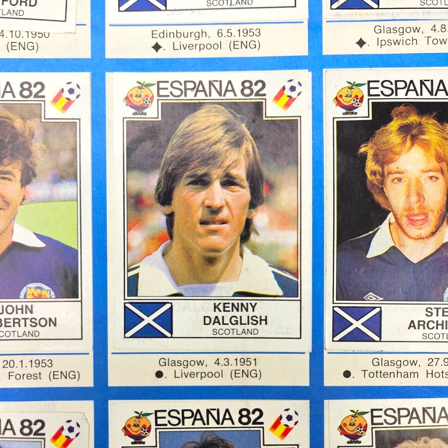 Panini World Cup Sticker Album Spain 1982 (Complete)