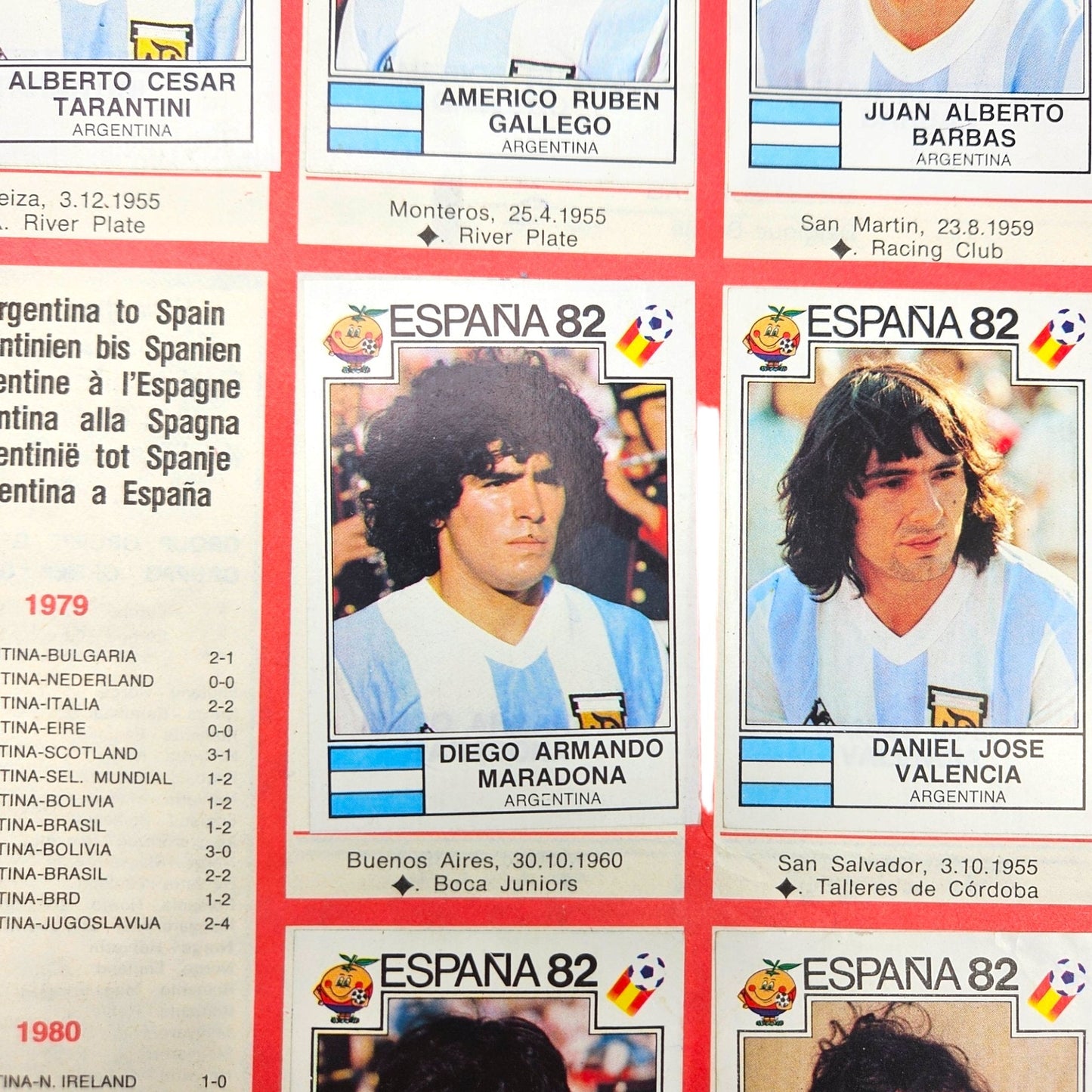 Panini World Cup Sticker Album Spain 1982 (Complete)