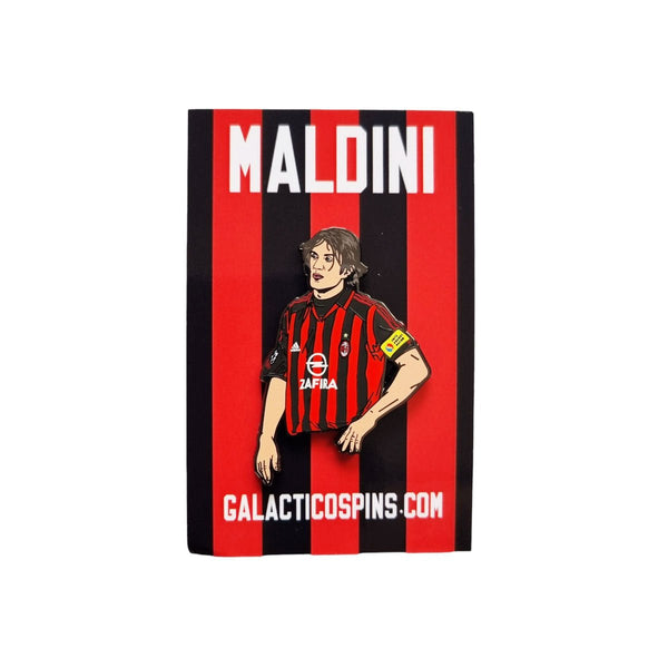Paolo Maldini - AC Milan Football Icon Pin Badge