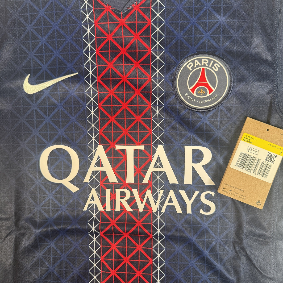 Paris Saint-Germain 2025/2026 Home Football Shirt Small BNWT